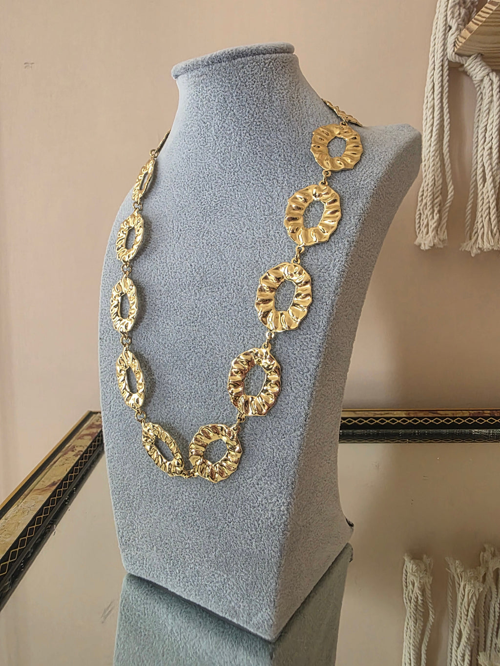 Collana Onde Dorate